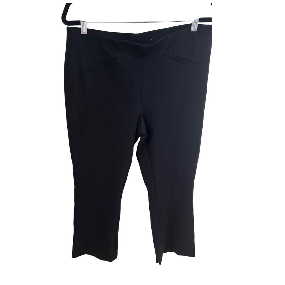 Jules & Leopold Black Cropped Pants Womens Large Career Casual Everyday